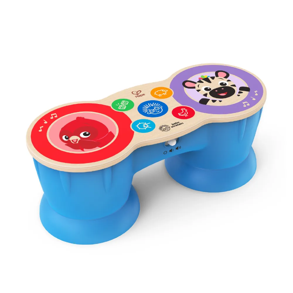 【Hape】Baby Einstein小鼓(聲音玩具/樂器/木製玩具/木頭玩具遊戲)