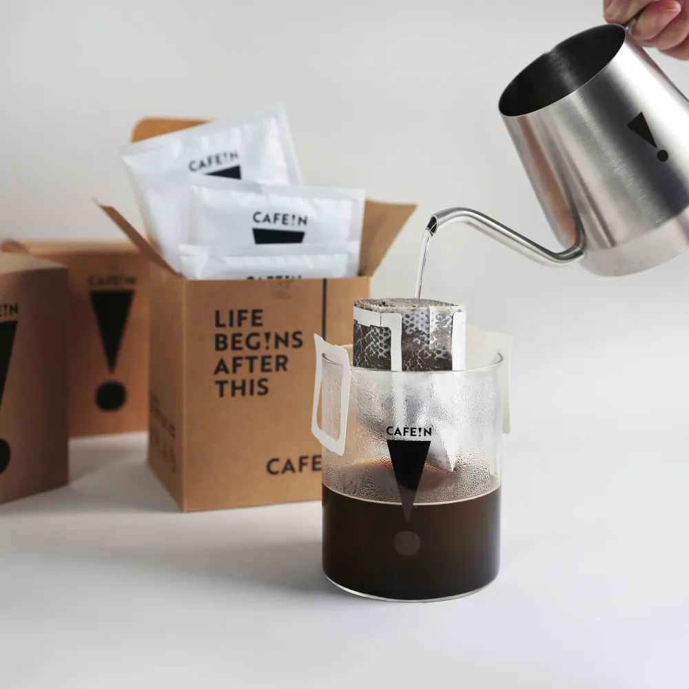 【CAFE!N 硬咖啡】中淺焙 衣索比亞莊園濾掛咖啡(10g/10包/盒)