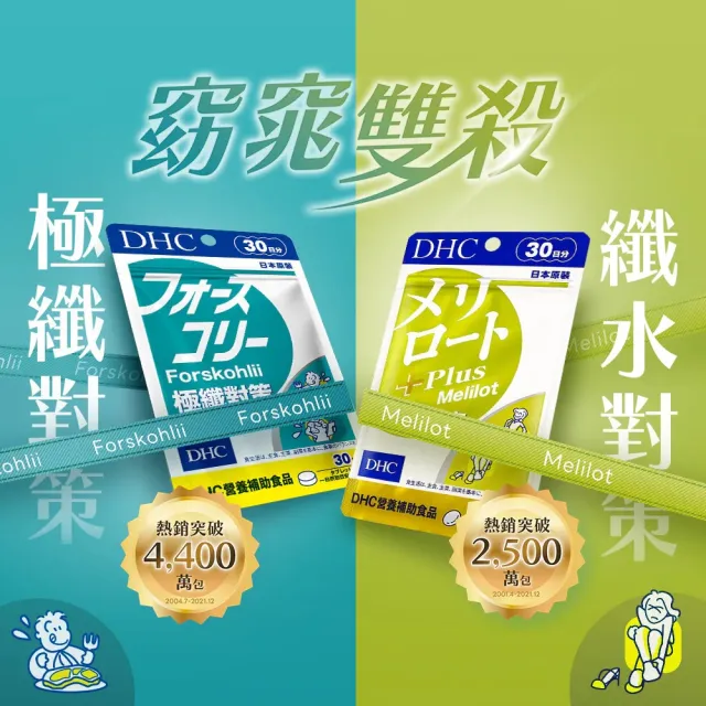 【DHC】極纖對策30日份(120粒/入 代謝/順暢/毛喉鞘蕊花萃取/日本代謝神隊友)