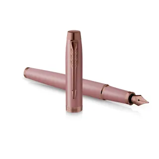 【PARKER】派克 新IM金屬系列 柔光粉 鋼筆 F尖
