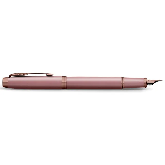 【PARKER】派克 新IM金屬系列 柔光粉 鋼筆 F尖