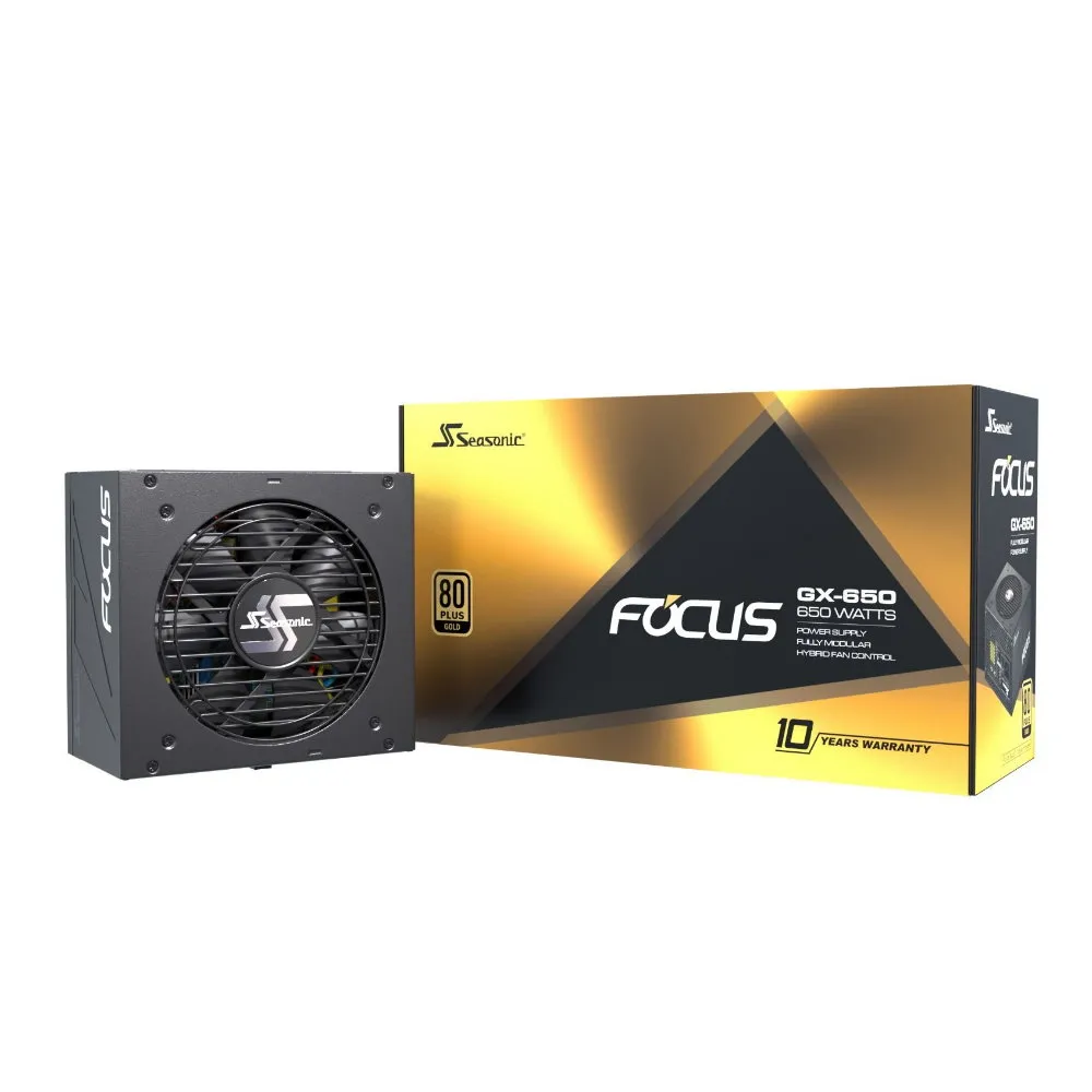 【Seasonic 海韻】FOCUS GX-650 金牌/全模 電源供應器(FOCUS GX650 金牌 全模 電源供應器)