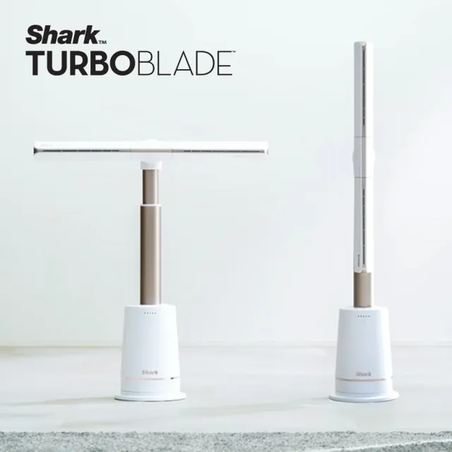 【Shark】限量S+福利品TURBOBLADE TF200 360°送風3D雙氣流無葉風扇(循環扇／無葉風扇／靜音風扇／電風扇)