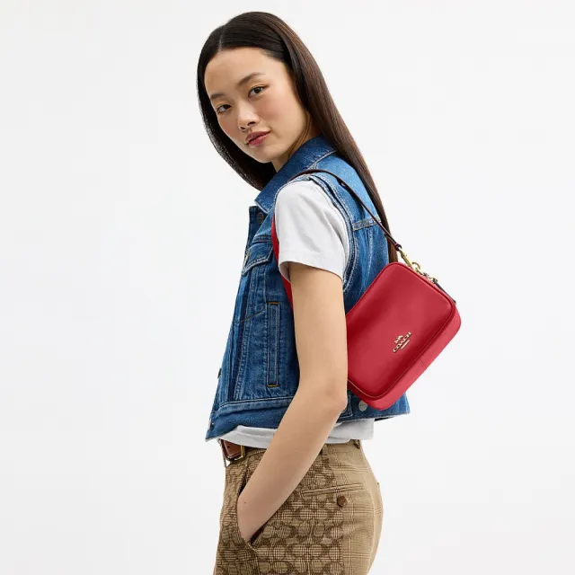 【COACH】蔻馳官方直營 CAREY 迷你/FAYE /EMORY 斜背包 相機包 拉繩包 手提包-多款任選(CEA02/CEK69)