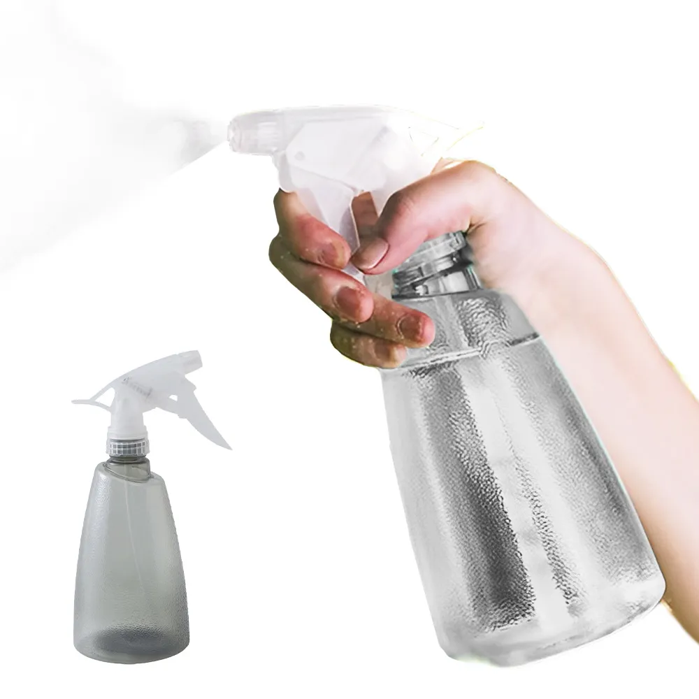 【園藝用品】多功能萬用噴霧瓶-500ml(可調節 噴水瓶 澆花器 酒精瓶 分裝罐 氣壓噴壺 連續噴霧瓶)