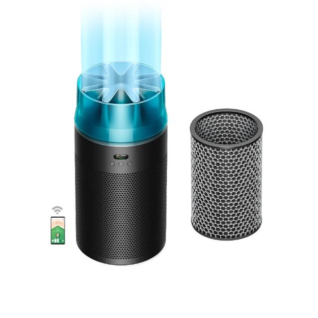 【dyson 戴森】HJ10 HushJet 噴射氣流空氣清淨機 (冰川藍色)