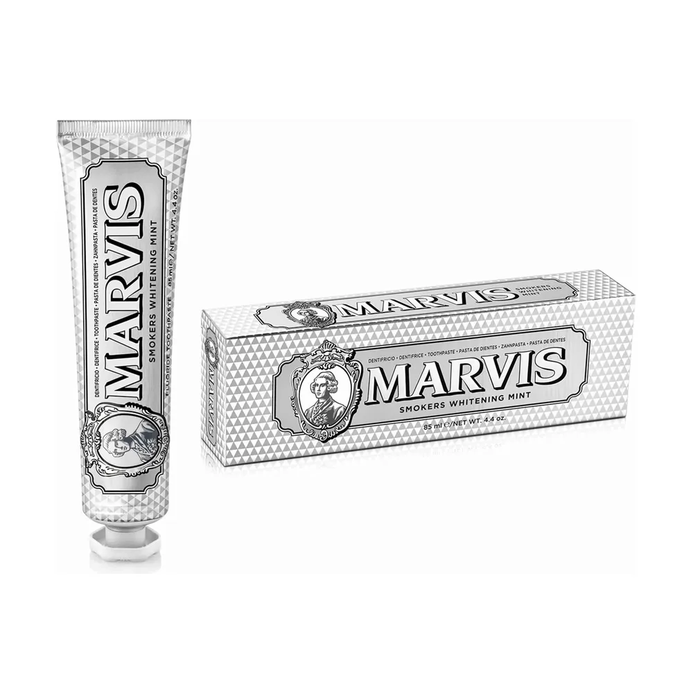 【台隆手創館】MARVIS義大利經典牙膏-強化亮白薄荷85mL