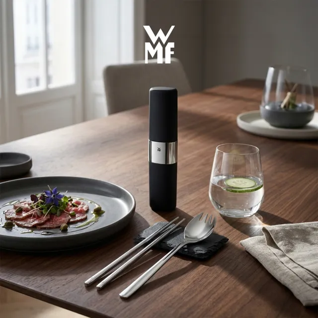 【WMF】My2Go 隨行不鏽鋼餐具組 不鏽鋼筷子湯叉組 環保餐具