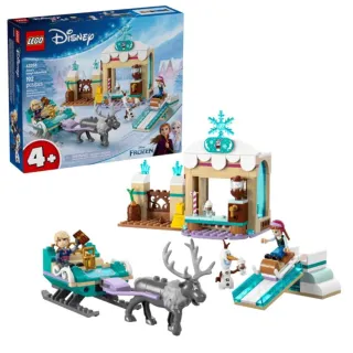 【LEGO 樂高】43256 安娜的雪橇冒險