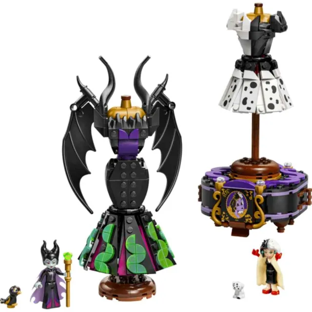 【LEGO 樂高】43262 黑巫婆和庫伊拉德維爾的裙子