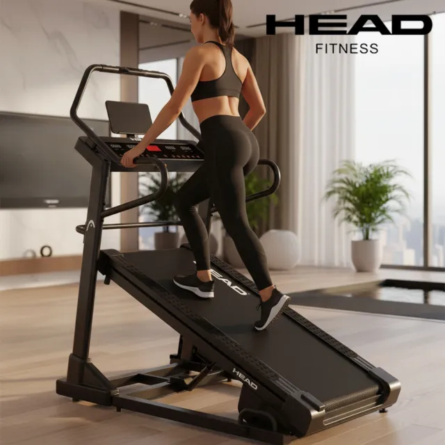 【HEAD】極限坡度電動跑步機H150MC(爬坡機/爬坡跑步機/登山機)