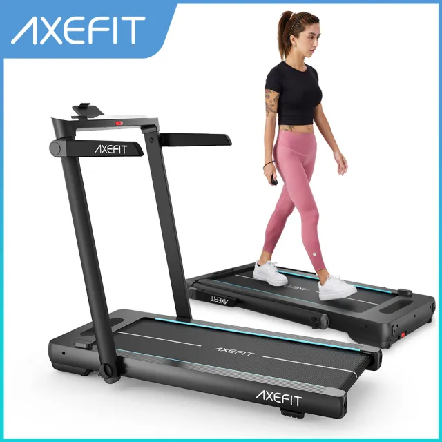 【well-come 好吉康】AXEFIT 漫遊者３平板電動跑步機(99%免安裝/輕薄好收/超慢跑/健走/慢跑機/1-14KM)