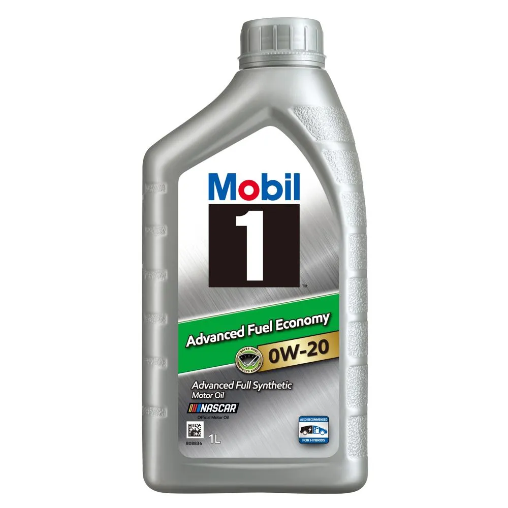 【MOBIL 美孚】美孚 Mobil 機油 0w20 先進全合成 1L 整箱6入(車麗屋)