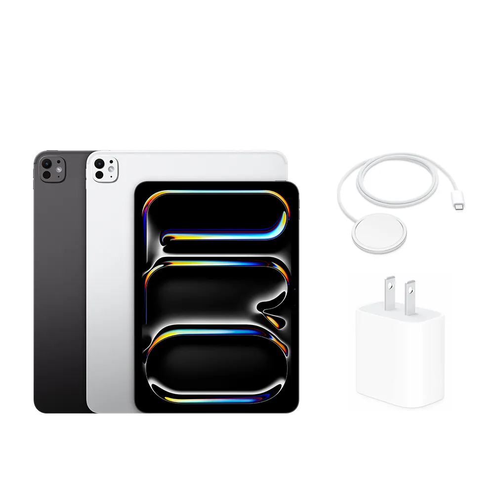 原廠充電組【Apple】2025 iPad Pro M5晶片/11吋/WiFi/256G 平板電腦