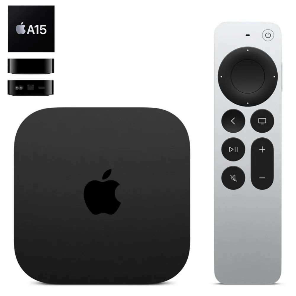 【Apple】Apple TV 4K 第 3 代(Wi-Fi + 乙太網路 128G)