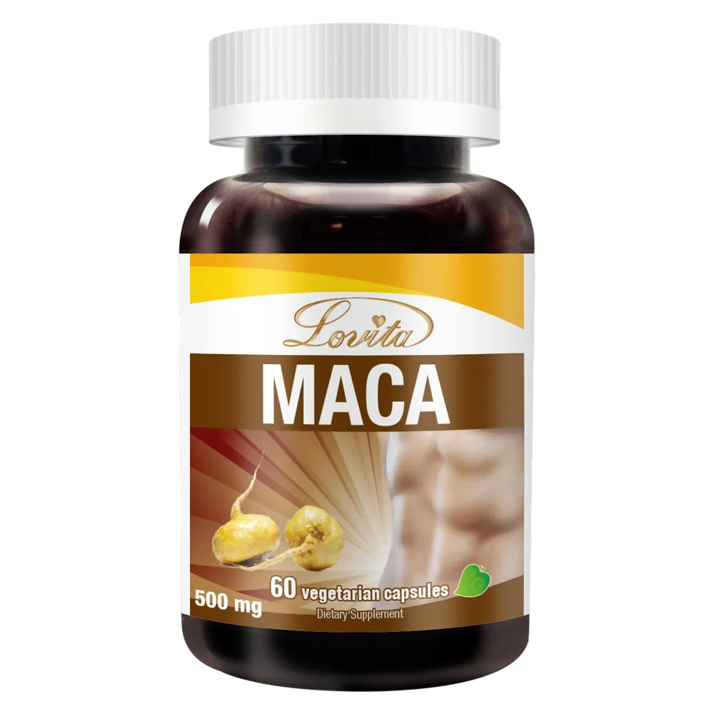 【LOVITA愛維他】3倍濃縮瑪卡1500mg素食膠囊(60顆)