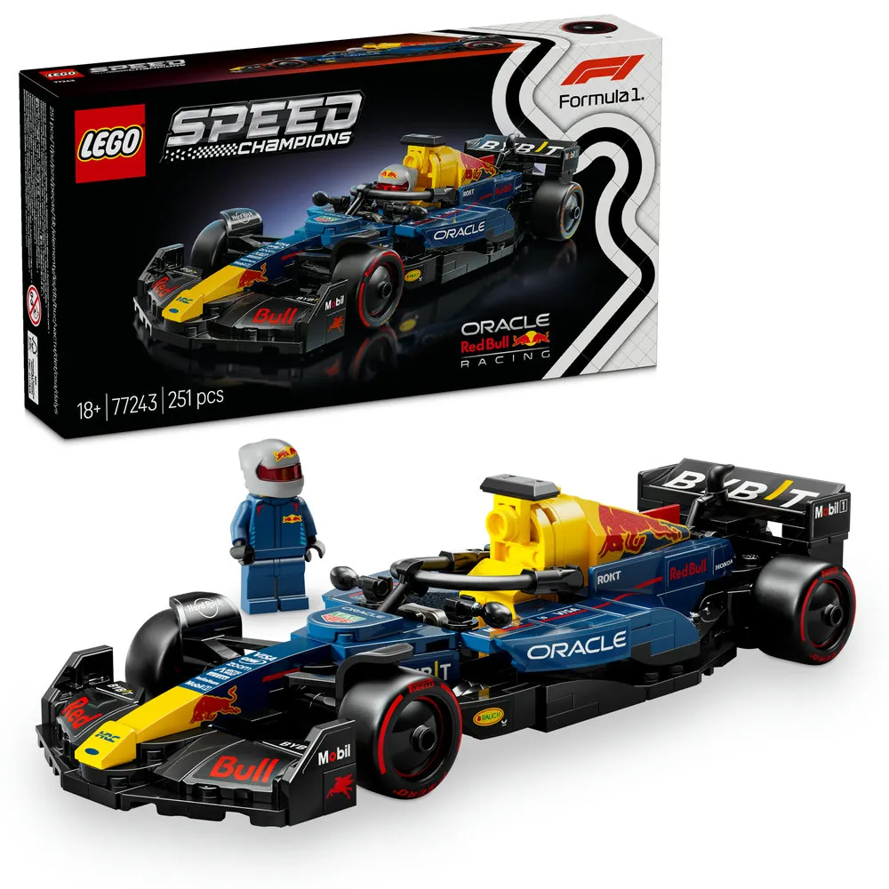 【LEGO 樂高】極速賽車系列 77243 Oracle Red Bull Racing RB20 F1賽車(一級方程式 居家擺設 跑車模型)