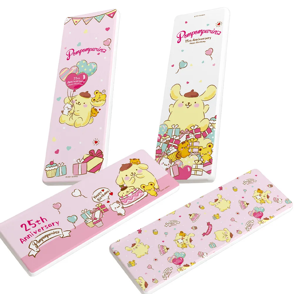 【收納王妃】三麗鷗Sanrio  布丁狗25周年 硬式珪藻土 吸水 洗漱墊 漱口杯架 硅藻土 瀝水(尺寸:24X8X0.9CM)