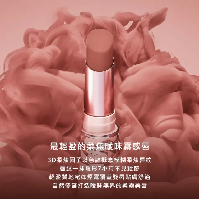 【YSL】官方直營 情挑裸吻煙霧唇膏(任選1款/週年慶)