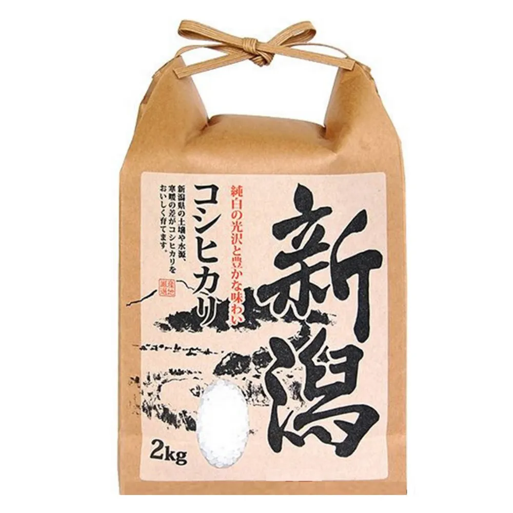 【悅•生活】日本米 白米 壽司米 ITQI二星獎新潟縣頂級料亭專用越息米2kg/包(谷穗 特A級)