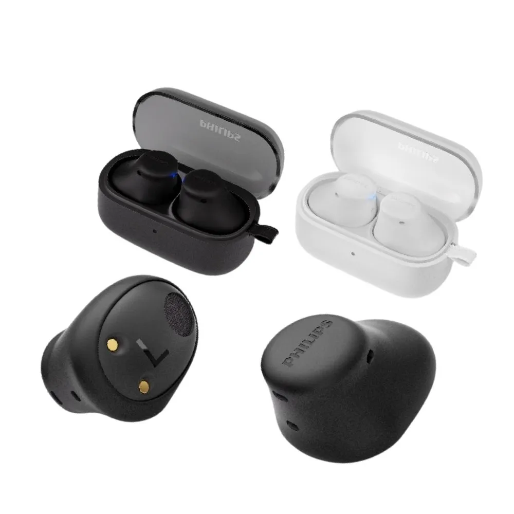 【Philips 飛利浦】Philips City系列 TAT2149 睡眠舒適型AI通話降噪藍牙耳機｜小巧設計 強大效能(TAT2149)