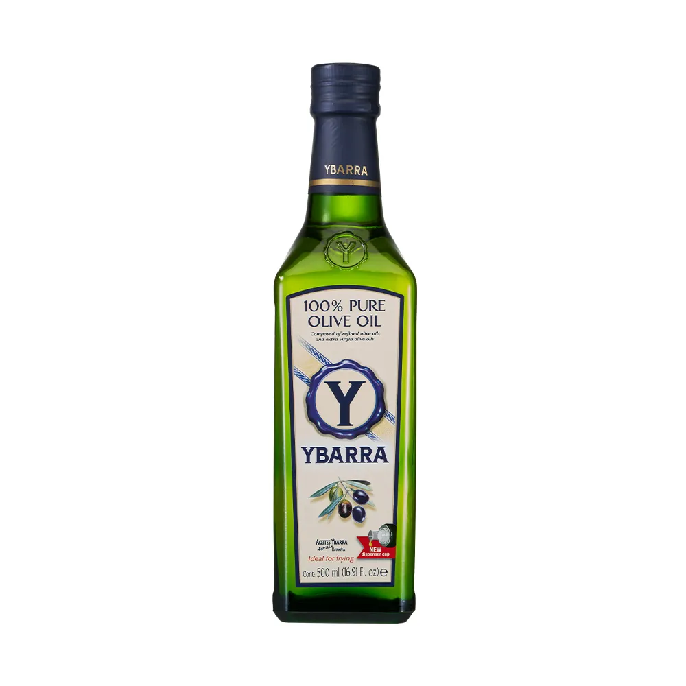 【YBARRA】益百萊 西班牙純橄欖油 Pure Olive Oil(500mlx/瓶玻璃瓶裝/雙10限定)