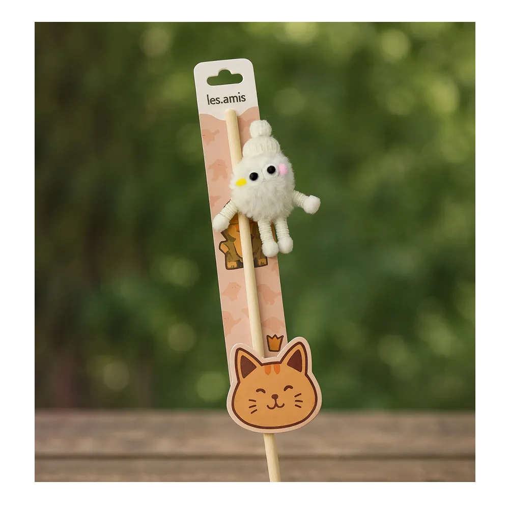 【Maison Pomette】呆萌小怪獸逗貓棒 貓貓玩具(瑪頌·波美特)