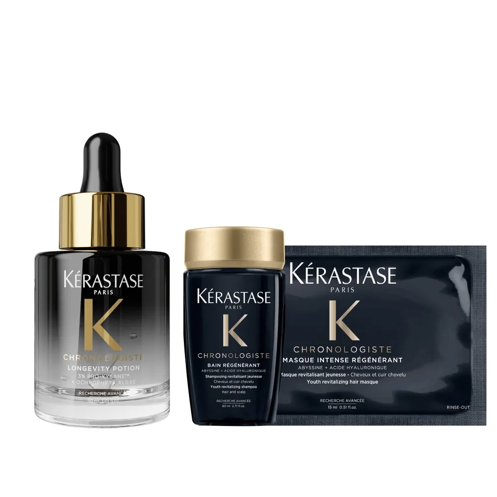 【KERASTASE 巴黎卡詩】黑鑽極萃逆時頭皮精華 30ml (頭皮精華/頭皮保養/養髮/普拉斯鏈)