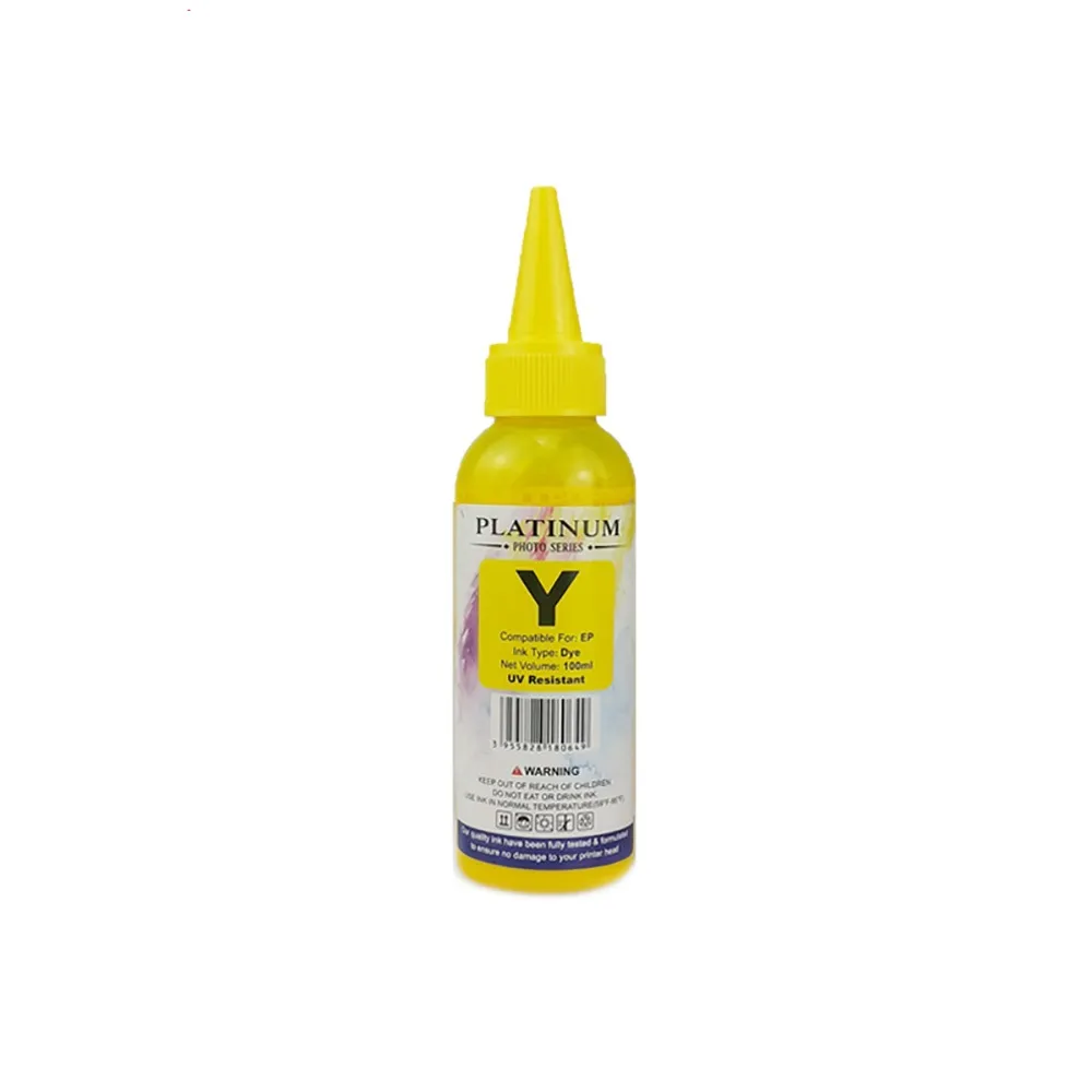 【NEXTPAGE 台灣榮工】EPSON L800 Dye Ink  黃色可填充染料墨水瓶/100ml