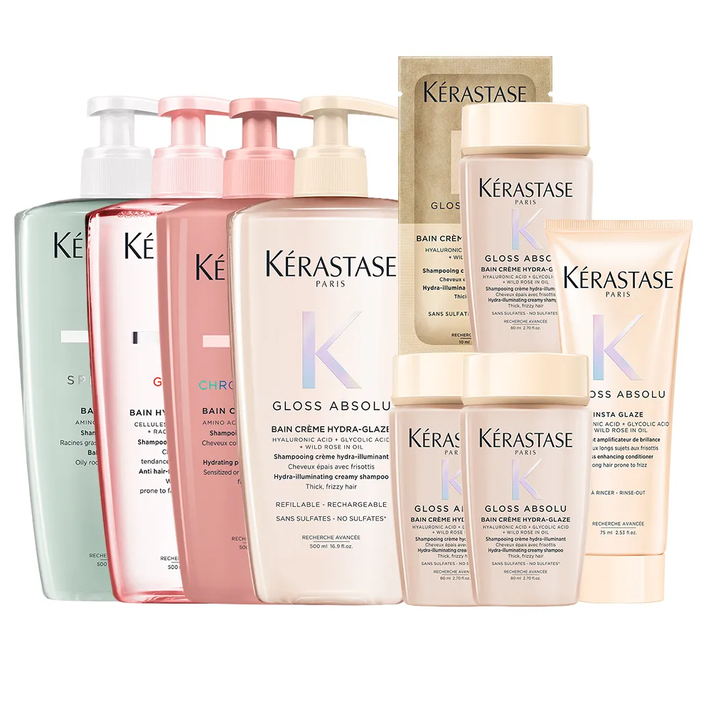 【KERASTASE 巴黎卡詩】大容量髮浴500ml二入組(多款任選/洗髮精)