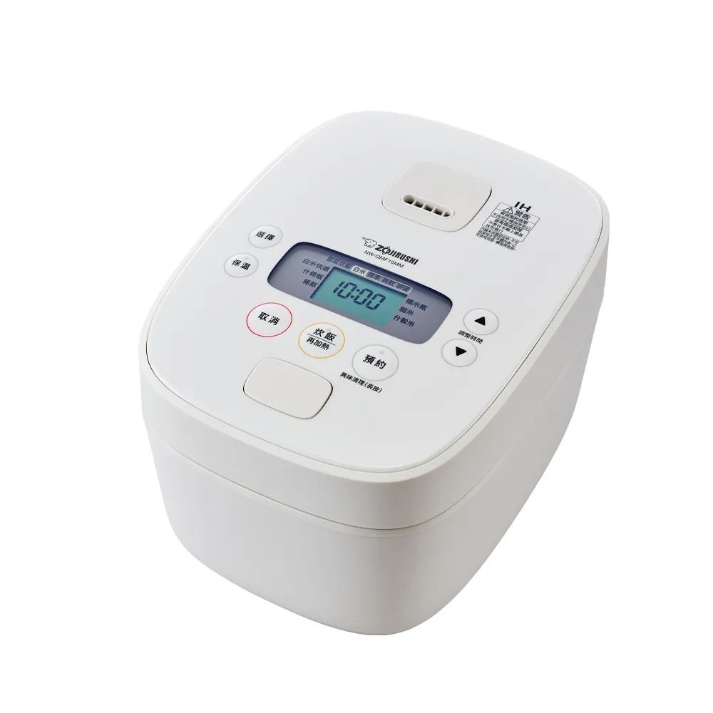 【ZOJIRUSHI 象印】MOMO專售(NW-QMF10MM) 日本製 6人份*IH豪熱沸騰微電腦電子鍋(QAF/QMF)
