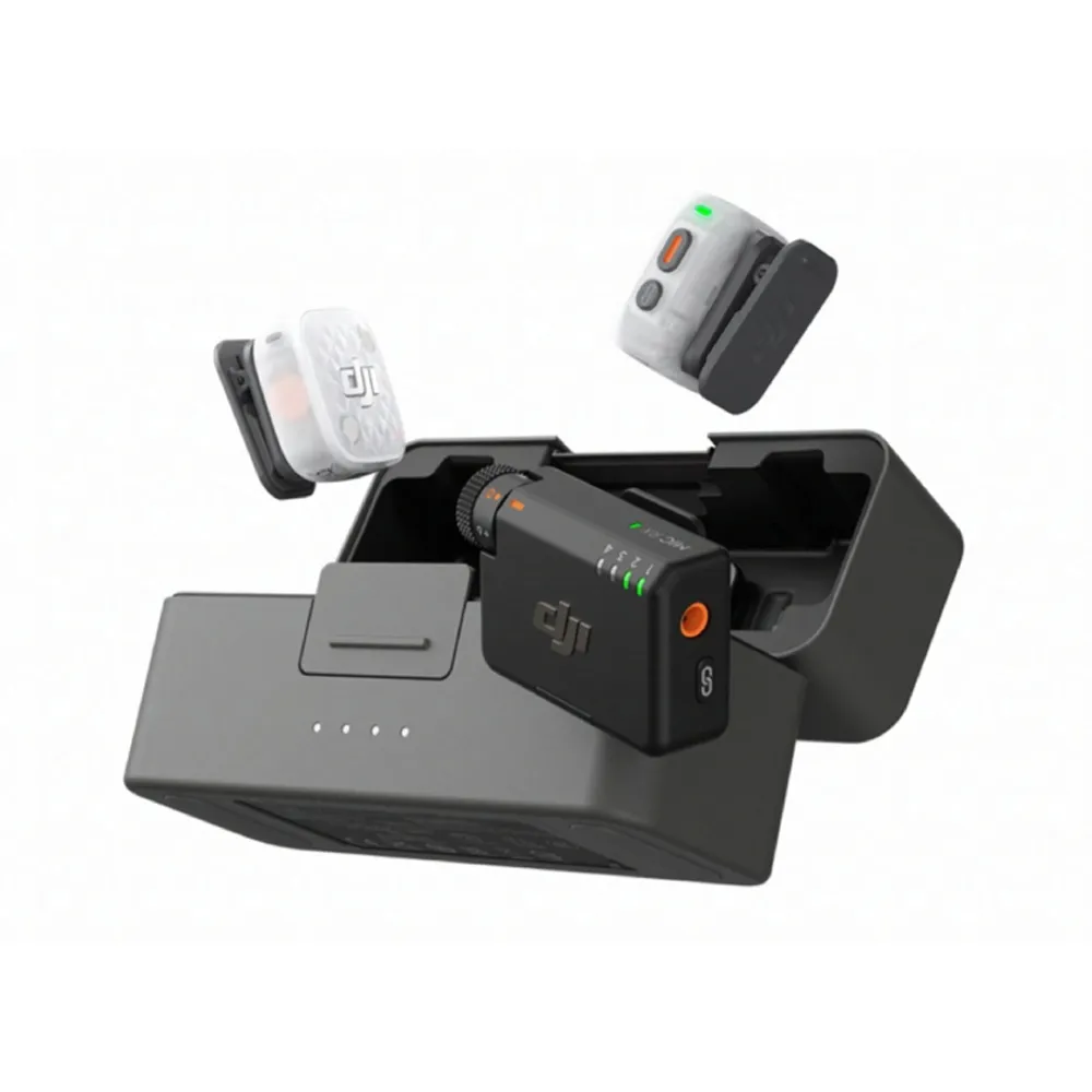 【DJI】Mic Mini 2S 迷你無線麥克風 兩發一收含充電盒 公司貨