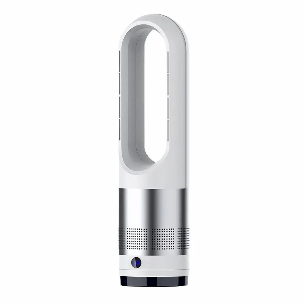 【EARISE 雅蘭仕】18吋冷暖無葉風扇 冷暖兩用 暖風機 電暖器 無葉循環扇(空氣淨化/靜音/落地電風扇)