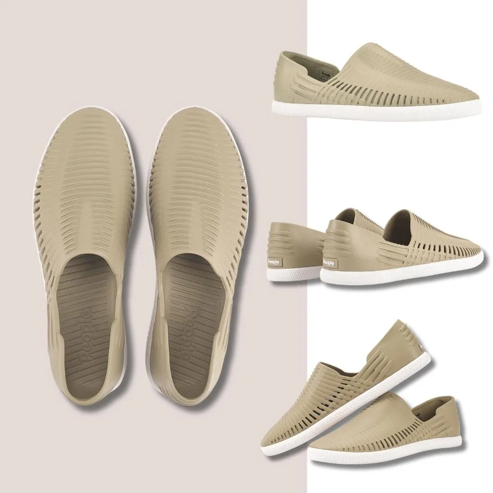 【People Footwear】加拿大休閒鞋 防水鞋 涼鞋 平底鞋 拖鞋(RIO 瑞歐  新色 蘑菇棕/雪人白色)