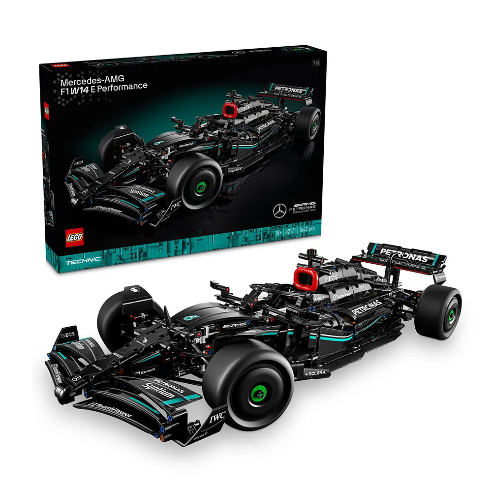 【LEGO 樂高】科技系列 42171 Mercedes-AMG F1 W14 E Performance(賓士 F1賽車 禮物)