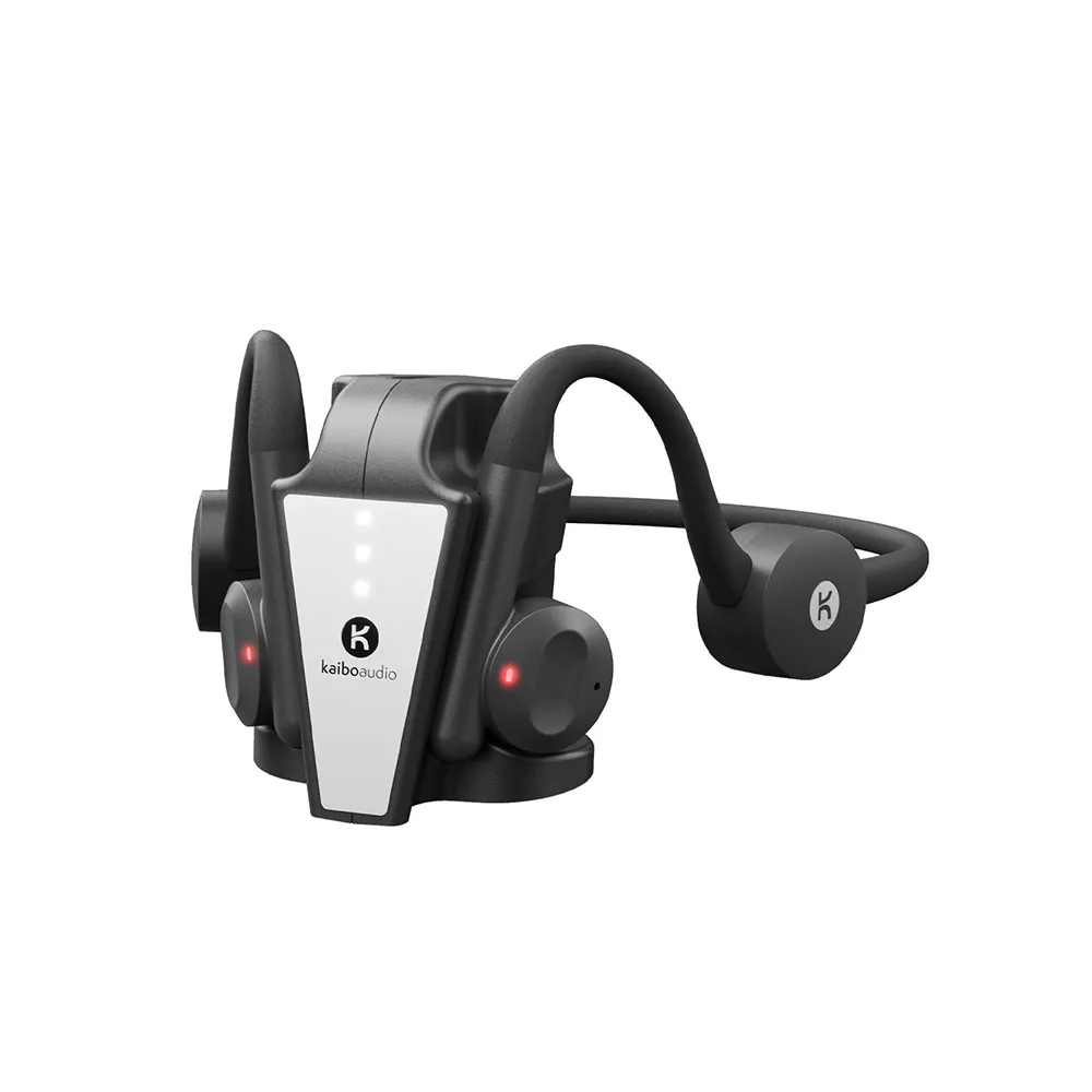 【Kaibo】Flex 骨傳導藍牙耳機(附充電座、多點連線、專利防漏音)