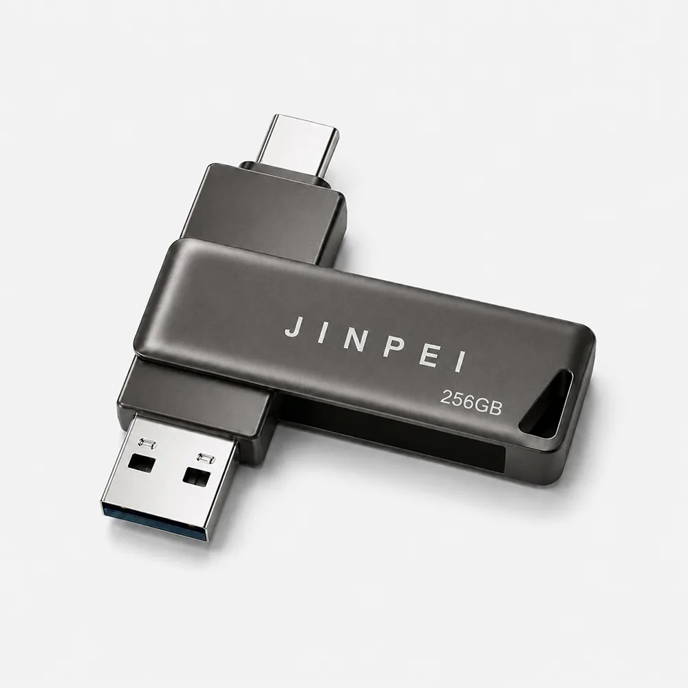 【JINPEI 錦沛】256GB USB3.2 Type-C雙介面隨身碟