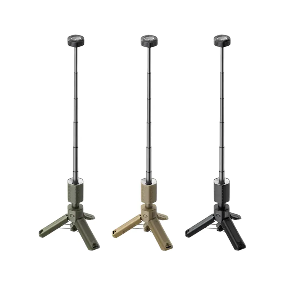 【ADAMOUTDOOR】二代萬用伸縮野營燈(IPX7防水 手電筒 露營燈 野營燈 露營 逐露天下)
