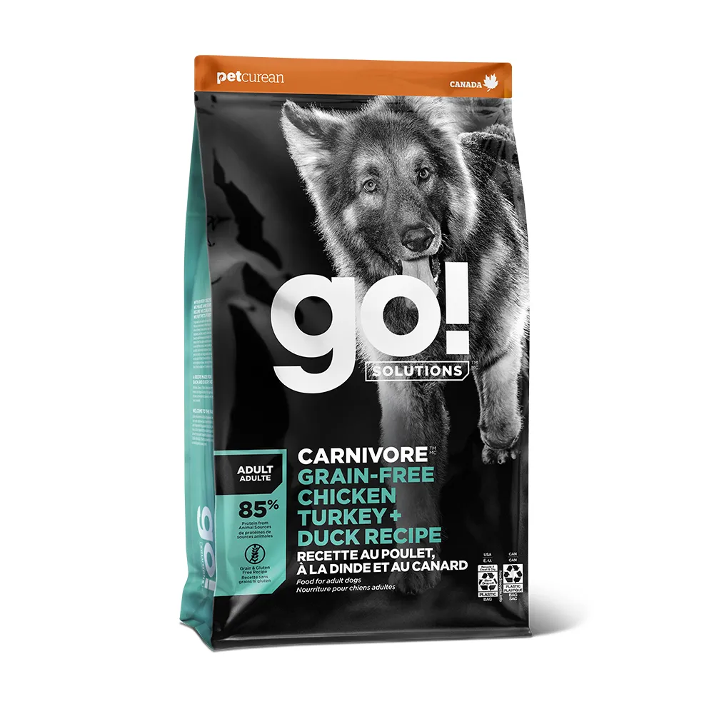 【Go!】雞肉鮭魚 22磅 成犬 高肉量系列 低碳水無穀天然糧(狗糧 狗飼料 寵物食品 挑嘴)