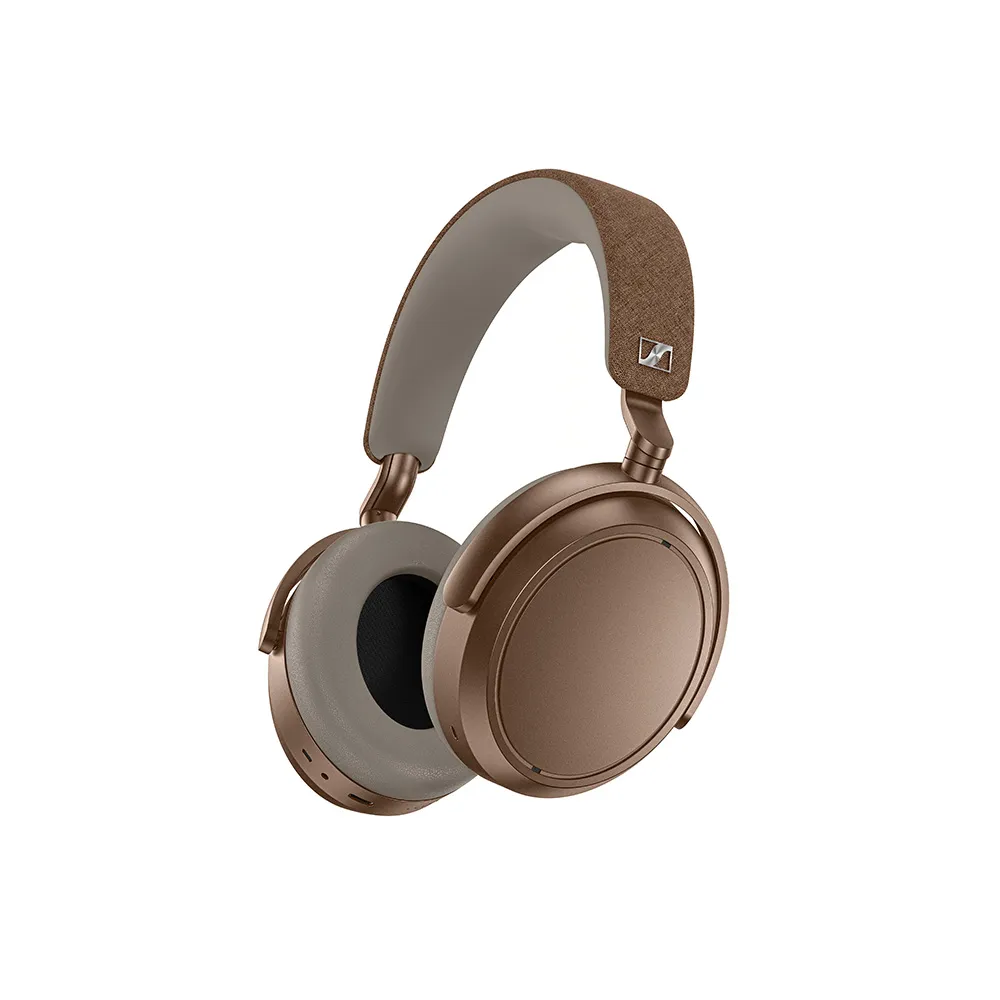 【SENNHEISER 森海塞爾】MOMENTUM 4 Wireless 主動降噪耳罩式藍牙耳機 咖啡色