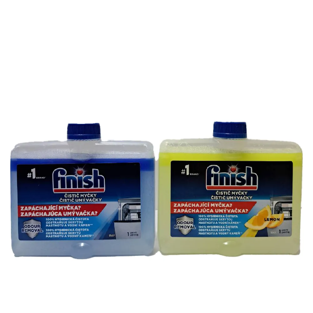 【finish 亮碟】洗碗機機體清潔劑 原味/檸檬 250ml(平輸品)