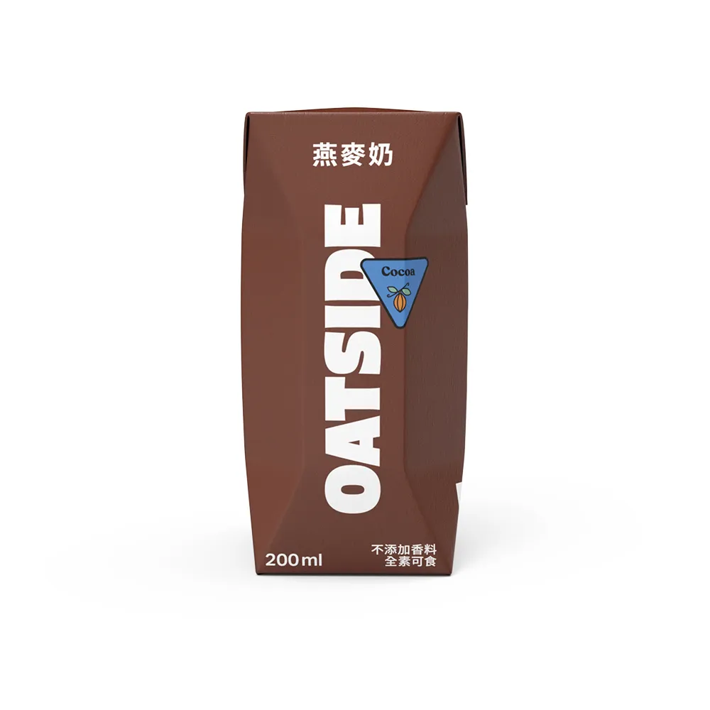 【OATSIDE】歐特賽 巧克力燕麥植物奶200mlx24入/箱(官方直營)