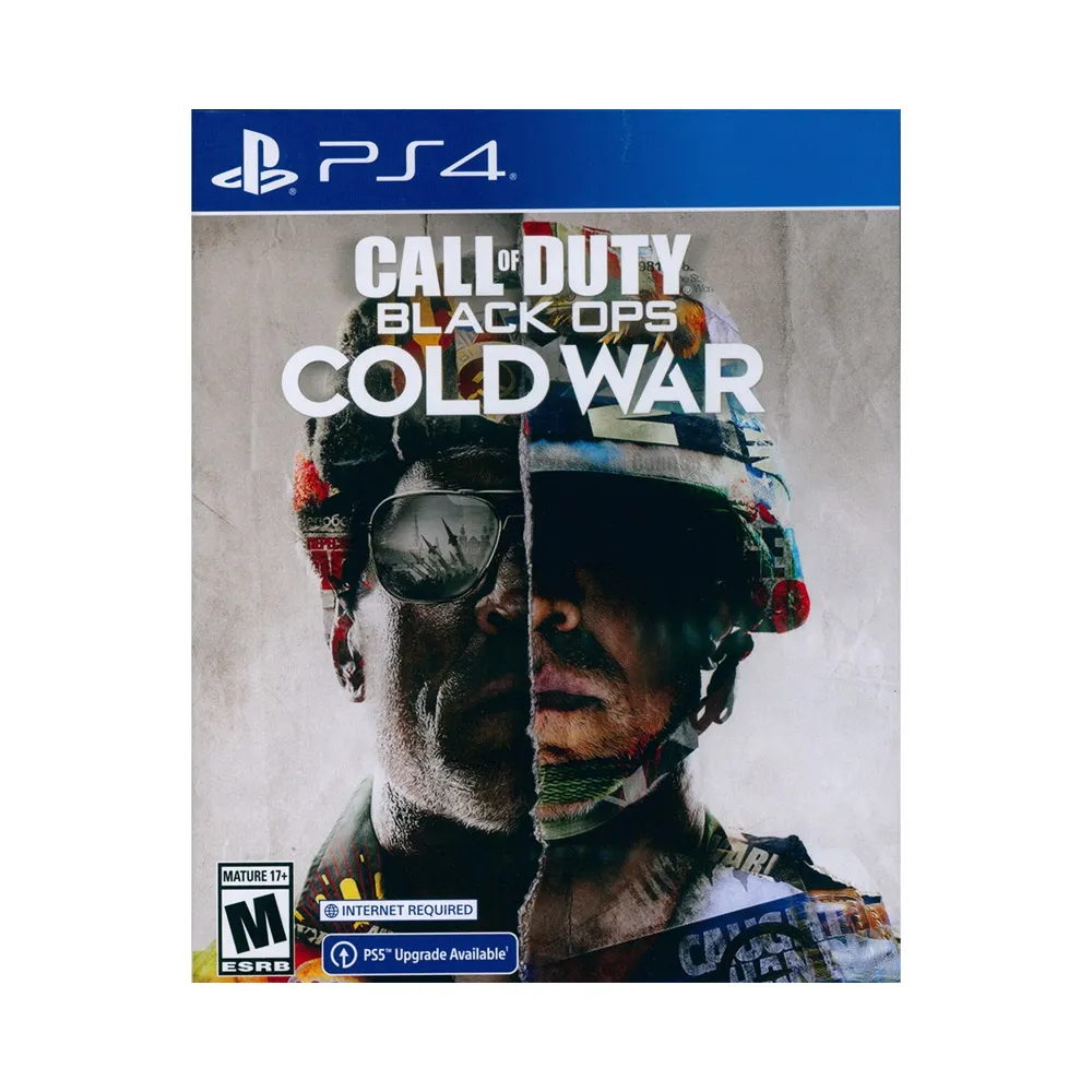 【SONY 索尼】PS4 決勝時刻：黑色行動冷戰 Call of Duty: Black Ops Cold War(英文歐版 可免費升級PS5版本)
