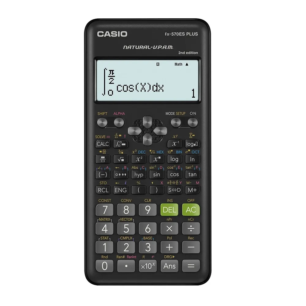 【CASIO 卡西歐】10+2位工程用計算機(FX-570ES PLUSII)