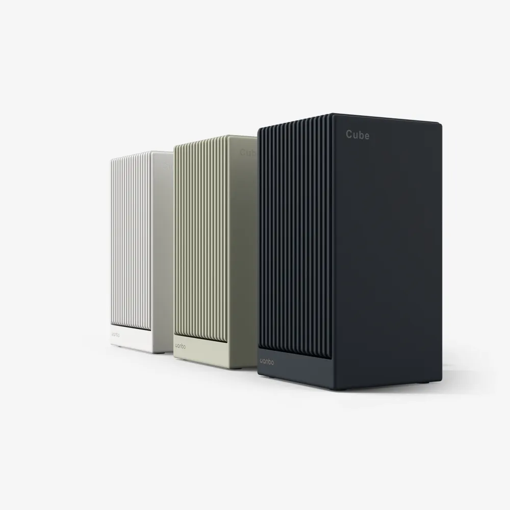 【Wanbo 萬播】Cube 2 Pro ToF雲台投影機(1秒對焦 / 500流明 / Android TV)