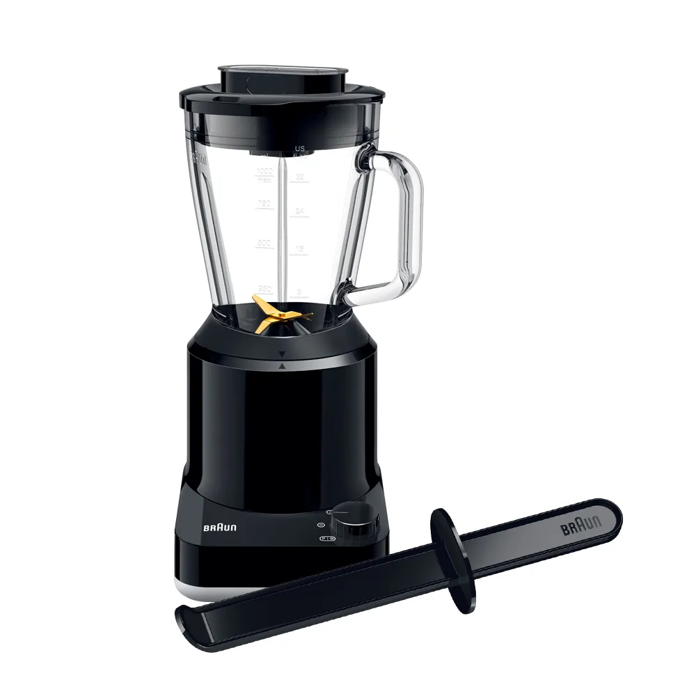 【BRAUN 百靈】(福利品)JB1多動向調理機/果汁機(JB1160BK)