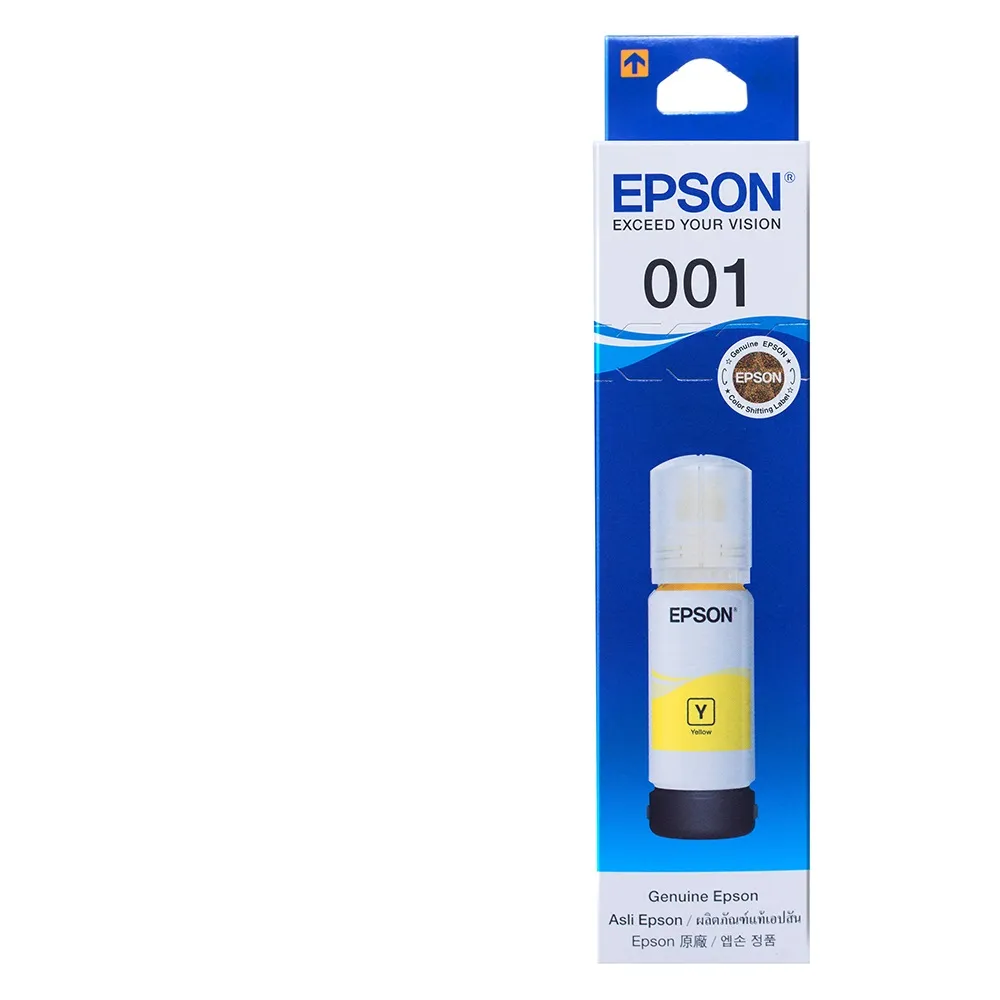 【EPSON】官方直營 001 黃色墨水瓶 70ml(T03Y400)(L4260/L4360/L6270/L6290/L6370/L6390/L14150)