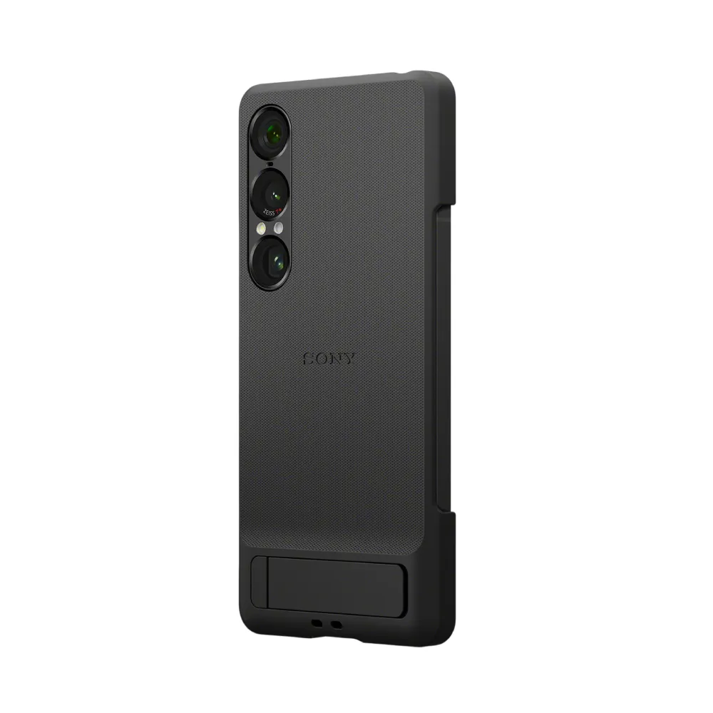【SONY 索尼】原廠 Xperia 1 VII 時尚保護殼 -附支架&環形腕帶 (XQZ-CBFS)