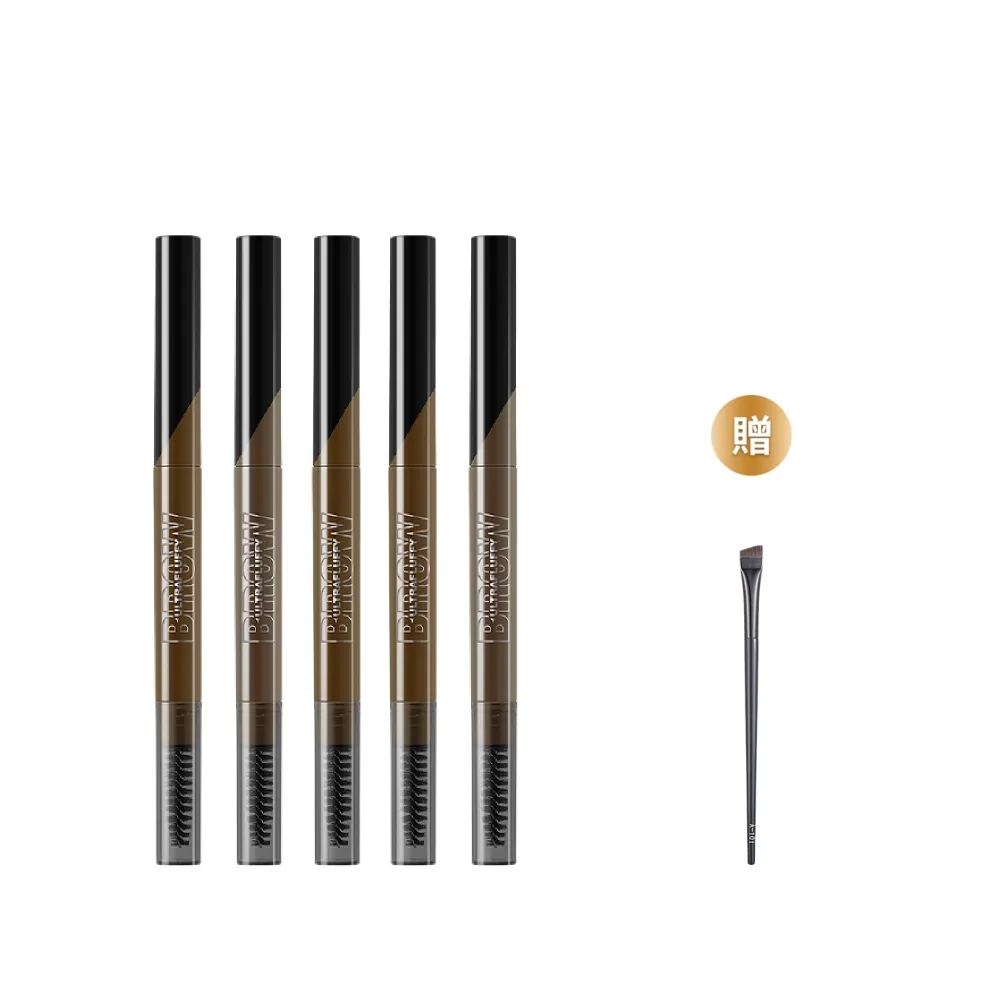 【MAYBELLINE 媚比琳】新一代宛若真眉柔霧塑型眉膠筆0.2g(任選5入組)
