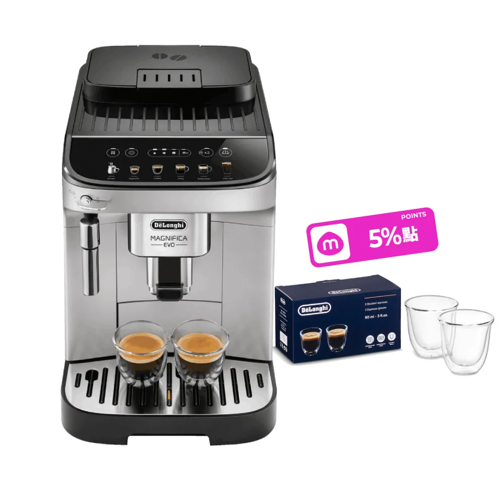 【Delonghi 迪朗奇】官方直營 ECAM 290.43.SB 全自動義式咖啡機(EVO 系列)